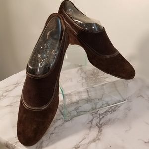 Prevata Italian Soft Sock Leather Wedge